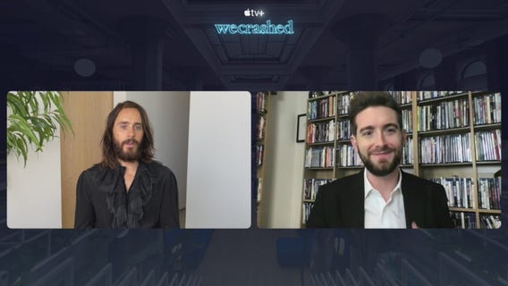 Jared Leto talks new Apple TV+ series "WeCrashed"