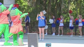 Florida Gators host championship rally in Gainesville