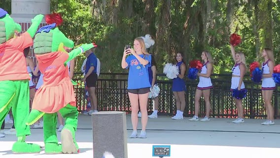 Florida Gators host championship rally in Gainesville