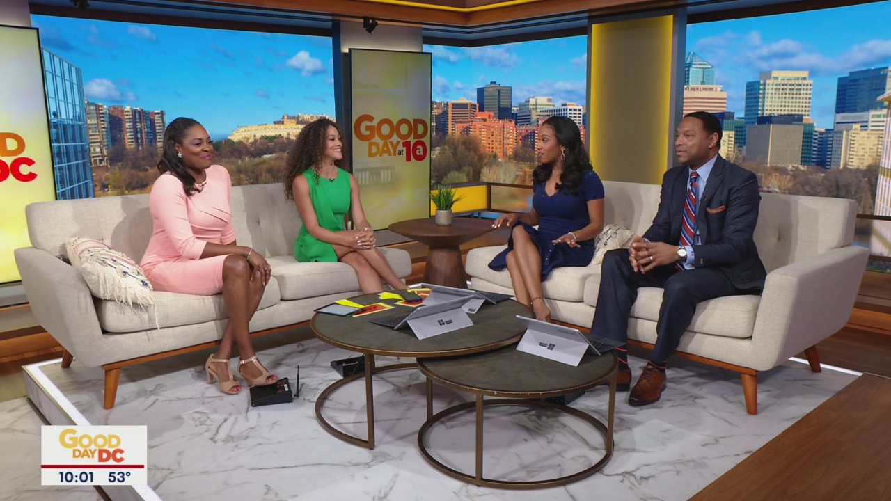 Real Housewives of Potomac star Ashley Darby co-hosts Good Day DC!