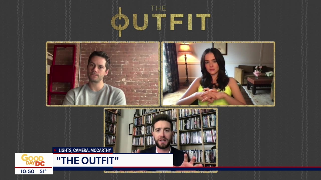 Dylan O'Brien & Zoey Deutch talk the 'The Outfit'