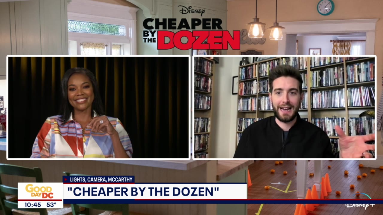 Gabrielle Union talks 'Cheaper By The Dozen 2'