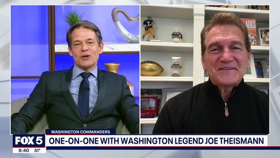 One-on-one with Washington football legend Joe Theismann