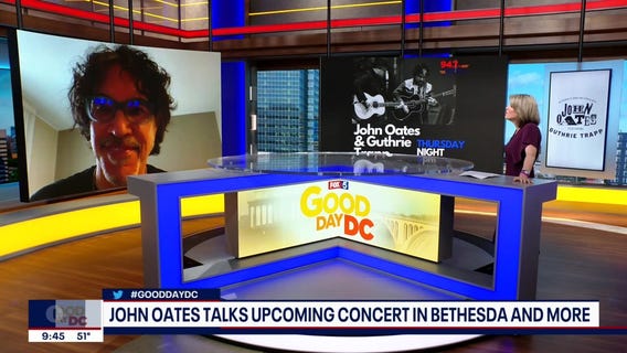 John Oates talks about upcoming concert in Bethesda