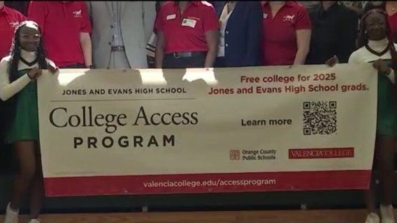 Jones and Evans 2025 graduates receive Valencia scholarship