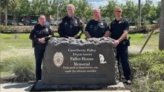 Honoring fallen law enforcement officers in Casselberry