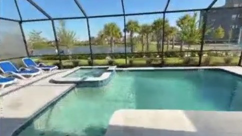 Inside the Villatel Orlando Resort