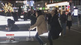 New interactive art installation lights up the Garment District