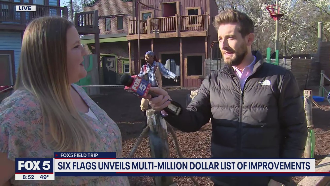 FOX 5 Field Trip: Six Flags America unveils new fun for the new season