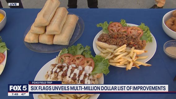 FOX 5 Field Trip: New dining options as Six Flags America opens for the official start of spring