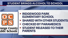 Orange County student brings alcohol to school