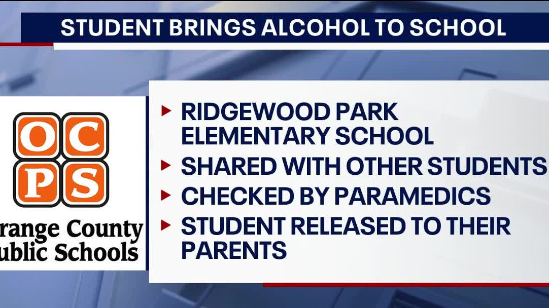 Orange County student brings alcohol to school
