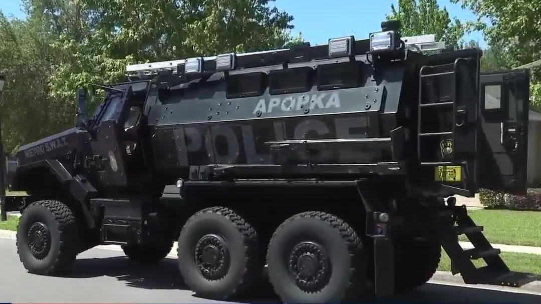 1 arrested after hours-long stand-off in Apopka