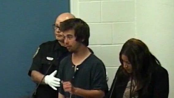 Suspect accused of attacking jogger says he's being framed