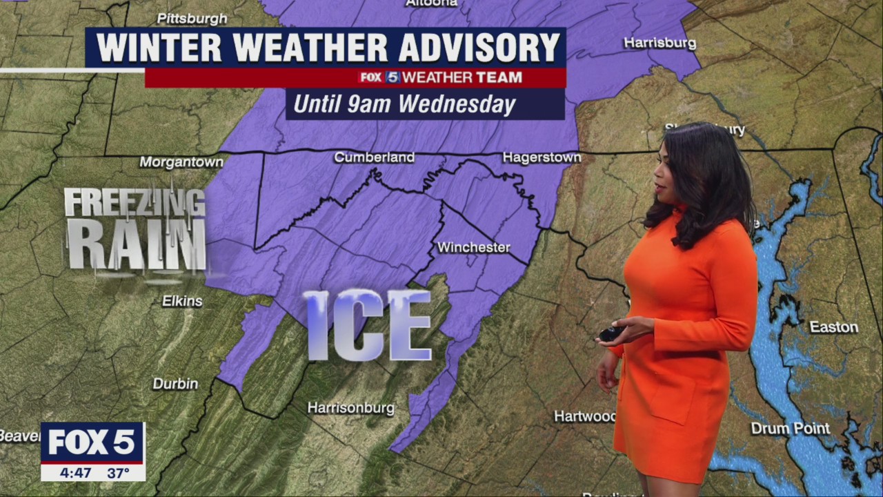 FOX 5 Weather forecast for Wednesday, March 30