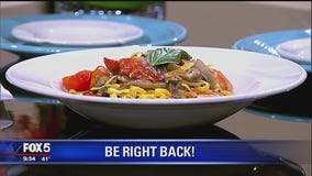 Tagliolini pasta with lobster