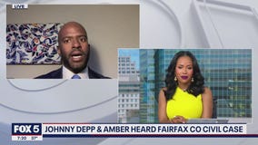 Johnny Depp, Amber Heard Fairfax County civil case