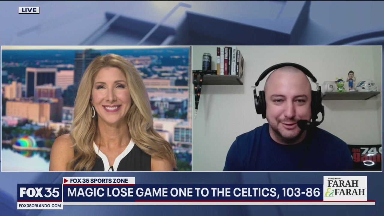 Orlando Magic lose game one to the Celtics