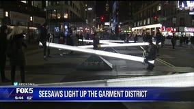 Garment District, NYC DoT light up the city with new interactive art exhibit