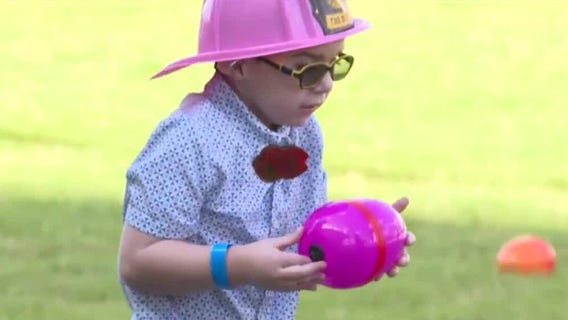 Orlando hosts Easter egg hunt for the visually impaired