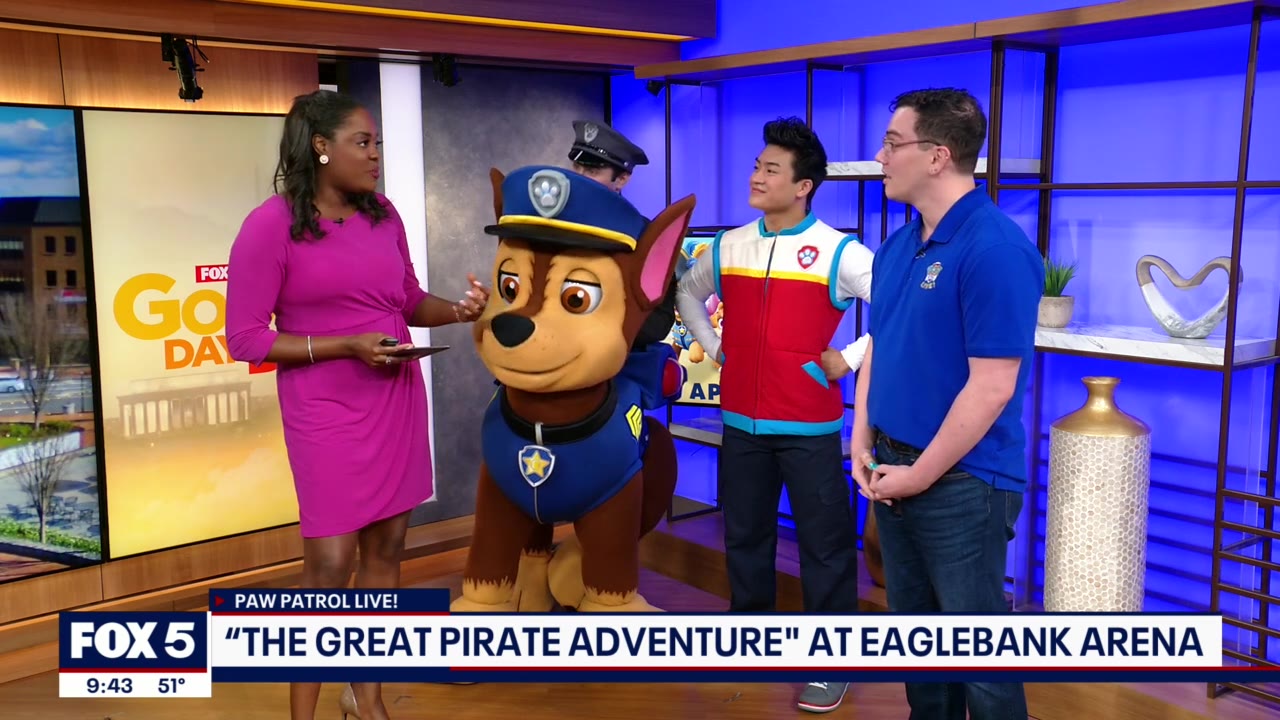 'Paw Patrol Live!' comes to Eaglebank Arena