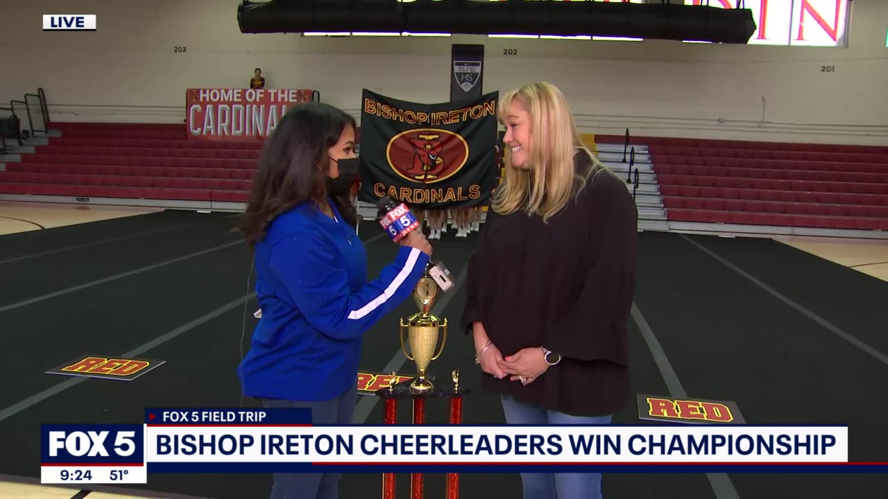FOX 5 FIELD TRIP: Virginia cheerleading team takes home national championship
