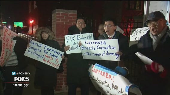 Protesters call for NYC Schools Chancellor to be fired