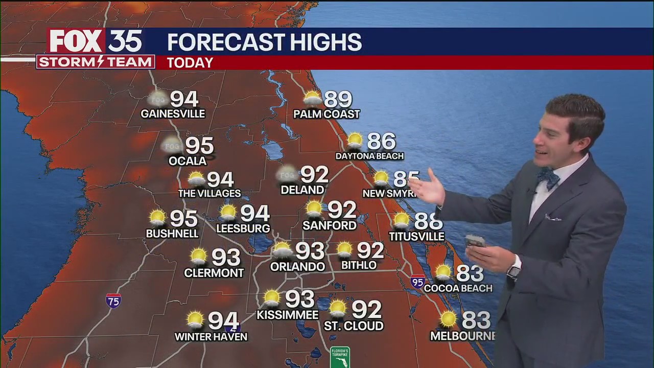 Orlando AM Weather Forecast: April 27, 2025