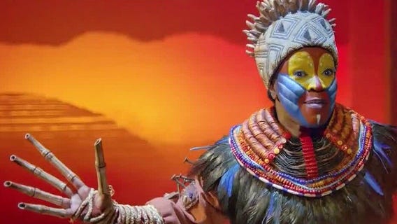 Behind-the-scenes look at 'The Lion King' in Orlando