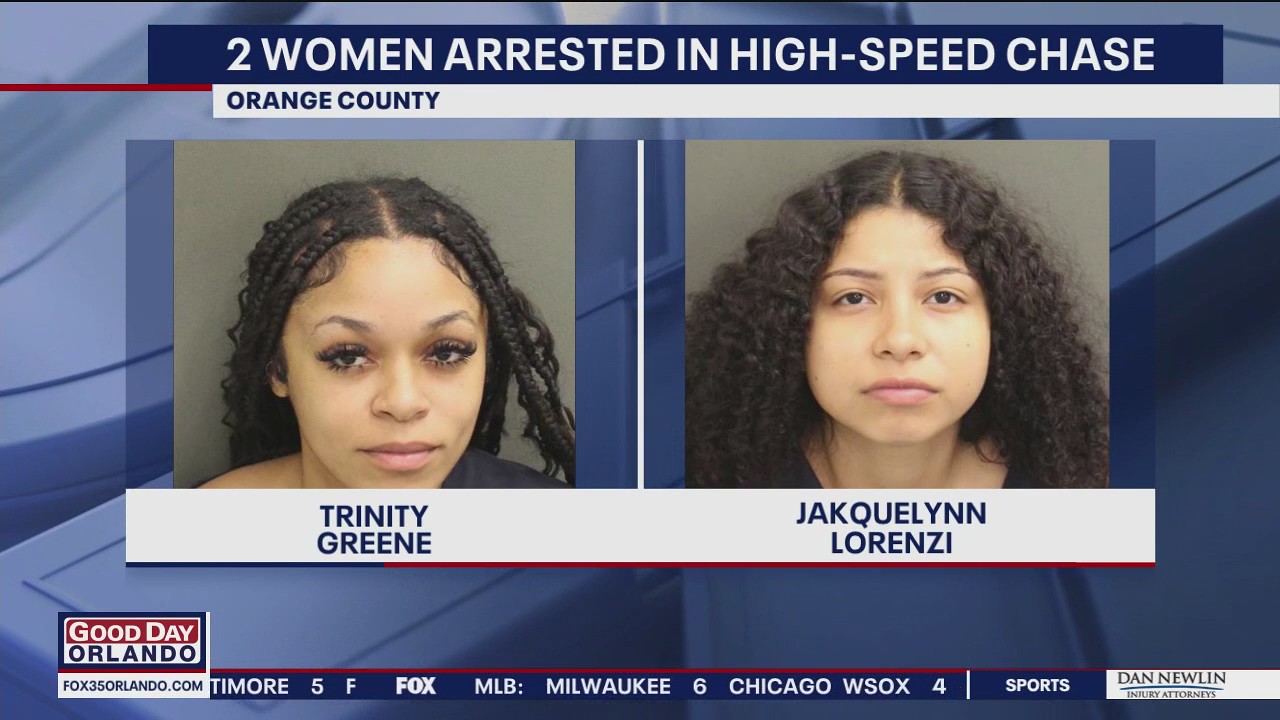 2 women arrested in I-4 high-speed chase | FOX 51 Gainesville