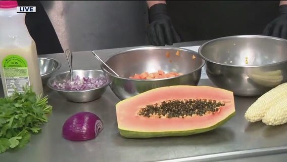 Inside the kitchen of the Second Harvest Food Bank