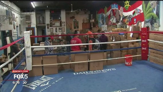 Bronx boxing ring collects donations for Puerto Rico following recent earthquakes