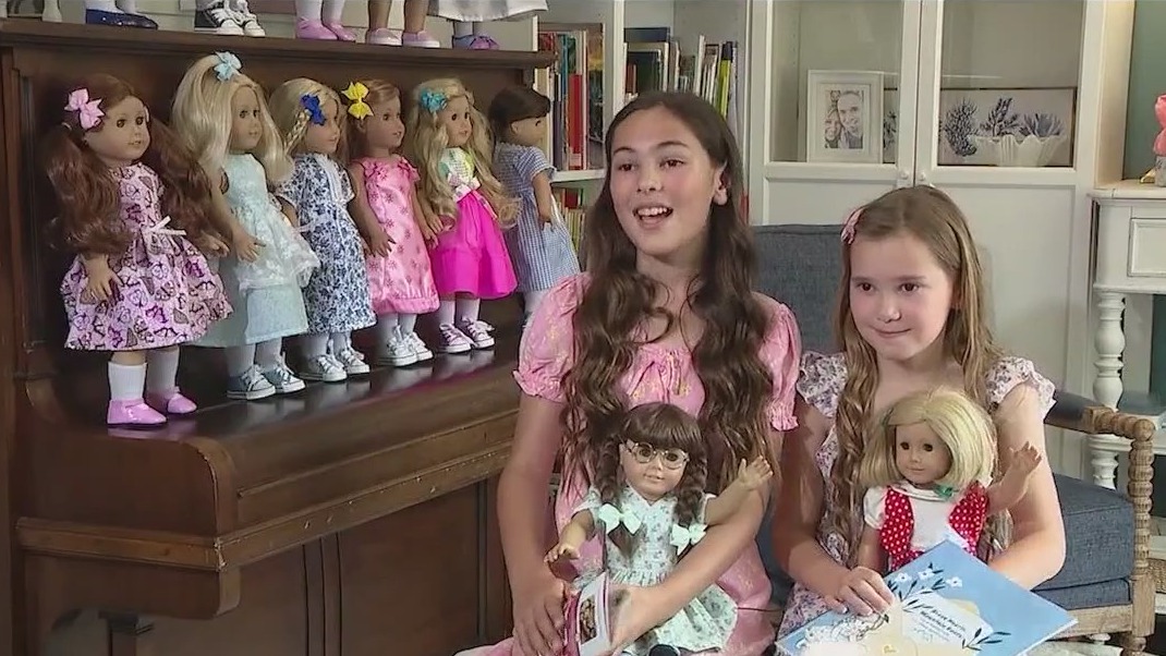 Sisters bring comfort to hurricane victims with handmade dolls