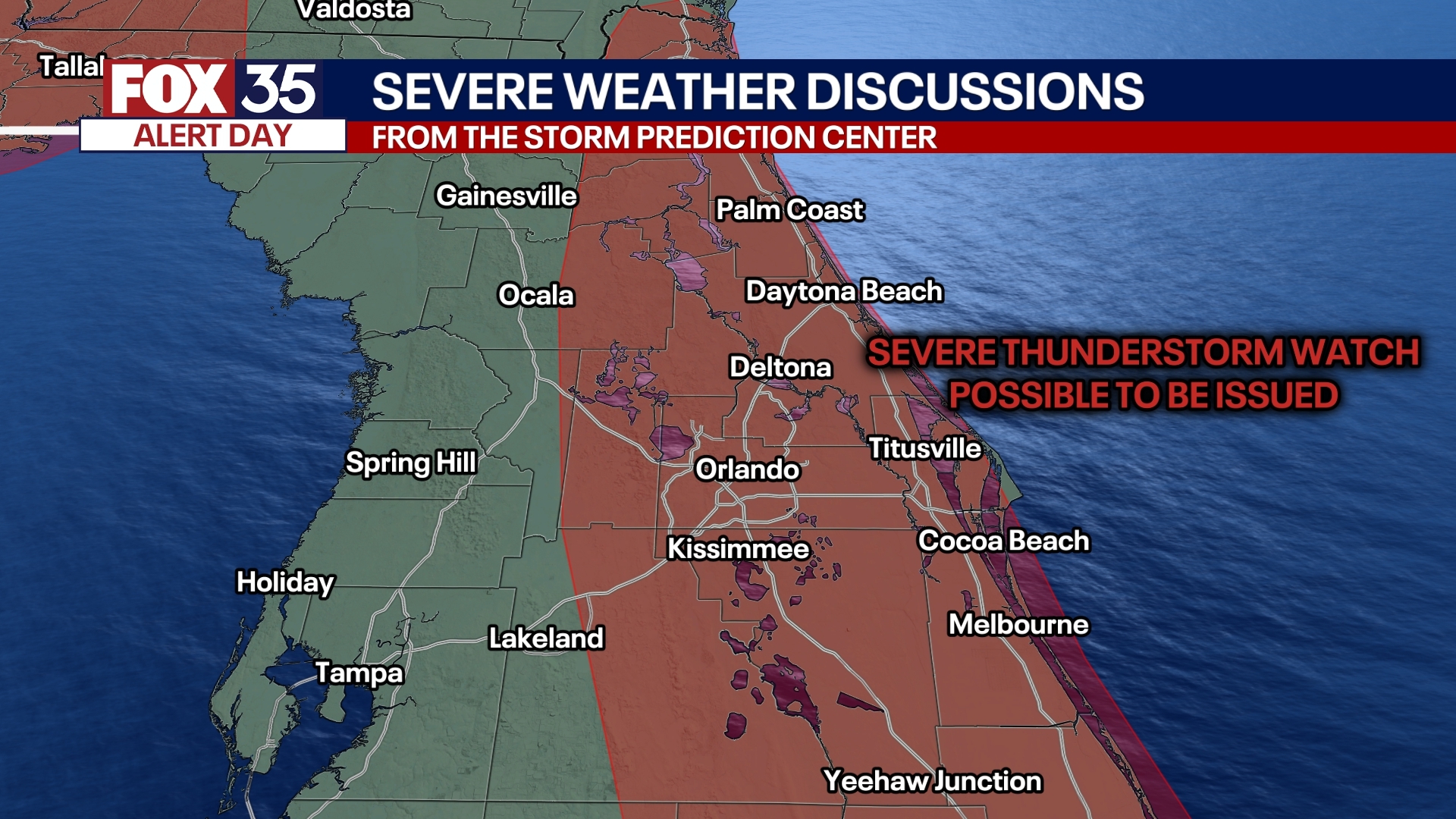 FOX 35 Weather Impact Day: May 9, 2025 | 6PM update