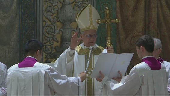 Pope Leo XIV's first mass in the Sistine Chapel
