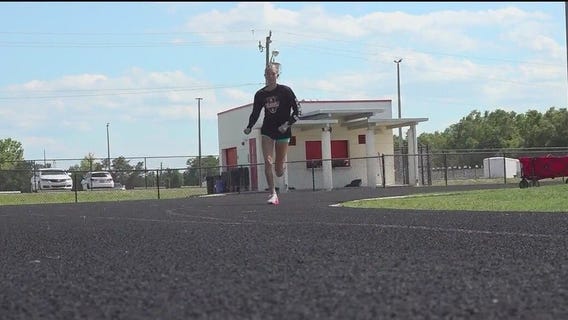 Spruce Creek runner earns full ride after record season