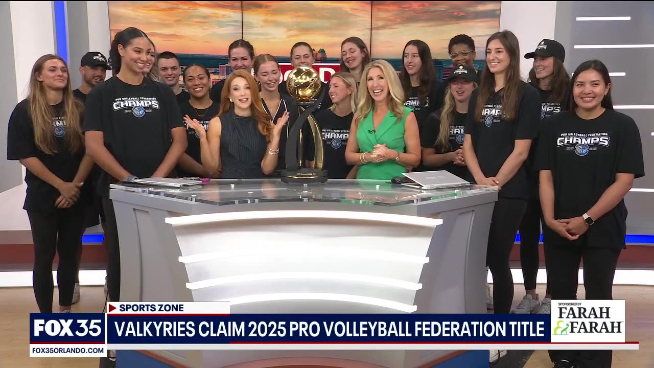 Orlando Valkyries claim 2025 pro volleyball federation title
