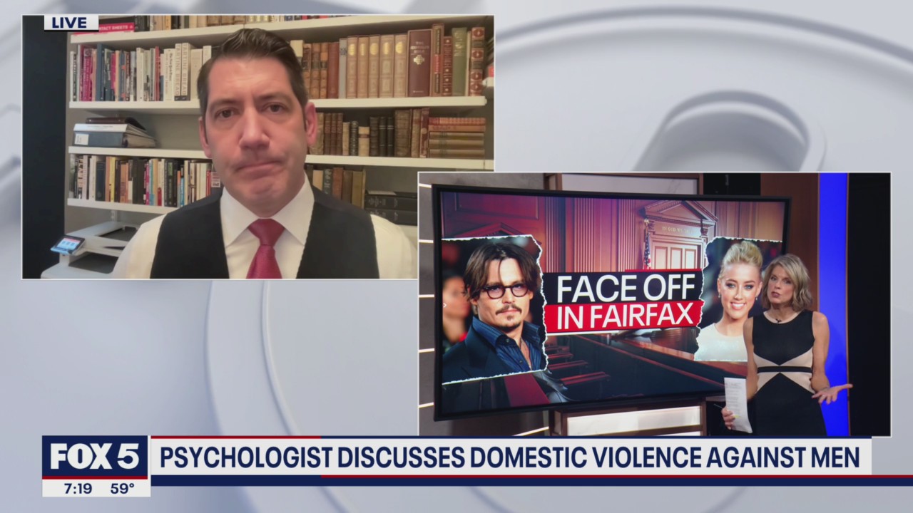 Psychologist discusses domestic violence against men | FOX 5 DC