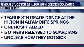 Several students fall ill during middle school dance