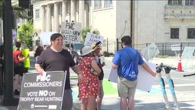 Activists push officials to vote against proposed bear hunt