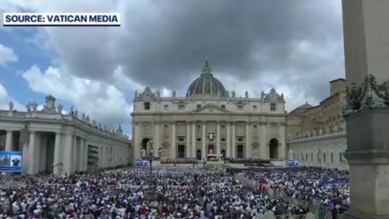 Manhunt continues for escaped inmates; Pope Leo's inauguration