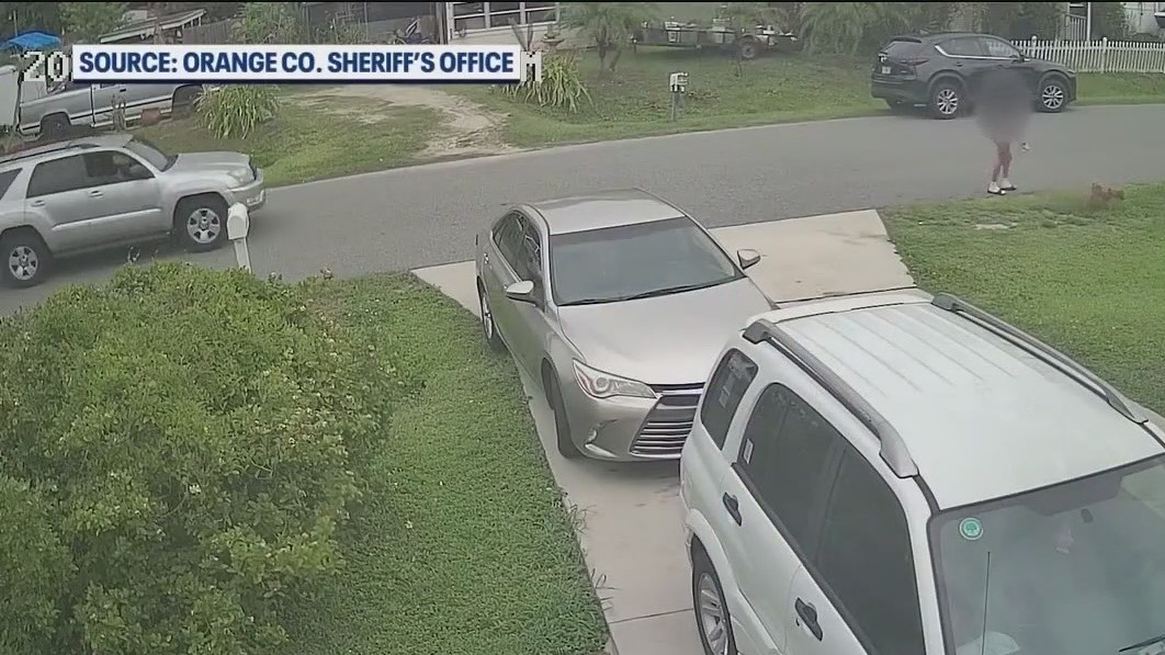 Orlando suspect at large after woman nearly forced into vehicle at gunpoint