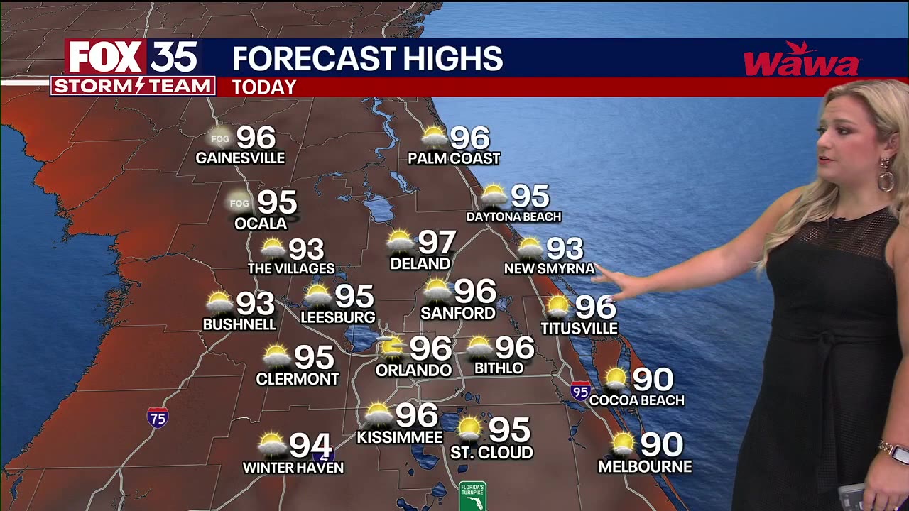 Orlando Weather Forecast AM: May 17, 2025