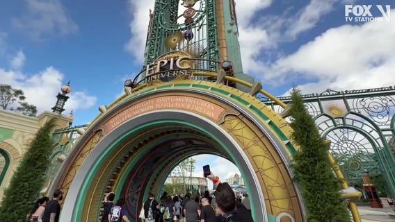 Epic Universe opening day: Walking through the portal