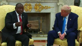 South African president responds after Trump accusations