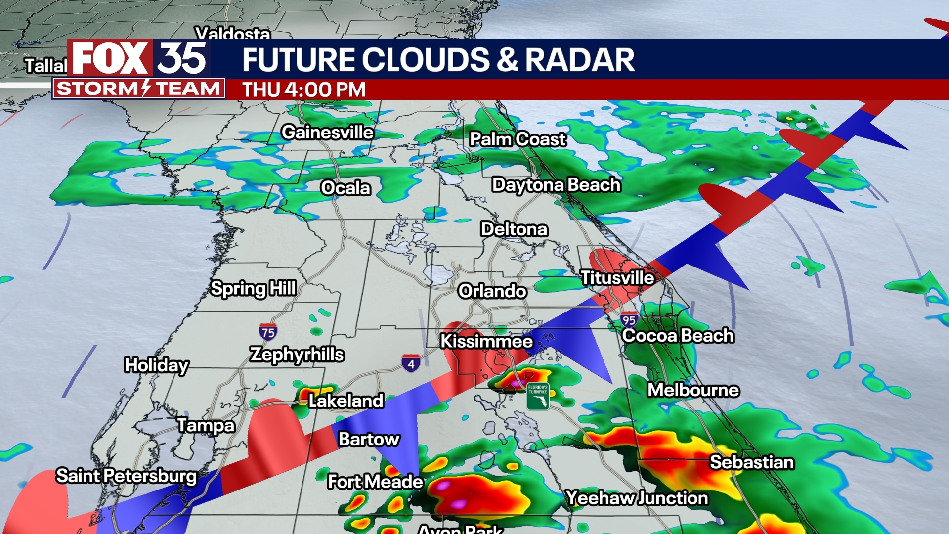 Orlando Weather Forecast PM: May 21, 2025