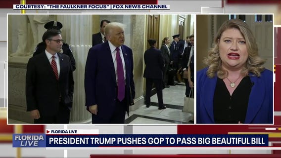 President Trump pushes GOP to pass 'big, beautiful bill'