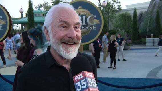 Legendary makeup artist Rick Baker attends Epic Universe grand opening