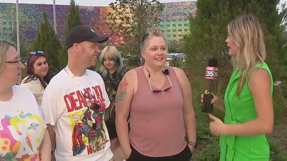 Epic Universe guests on opening day