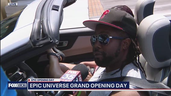 Epic Universe opening day draws international visitors
